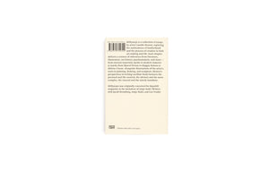 Rückseite des Buches Milkyways von Camille Henrot auf cremefarbenem Grund, mit Klappentext in englischer Sprache, ISBN-Barcode und dem Logo von Hatje Cantz.