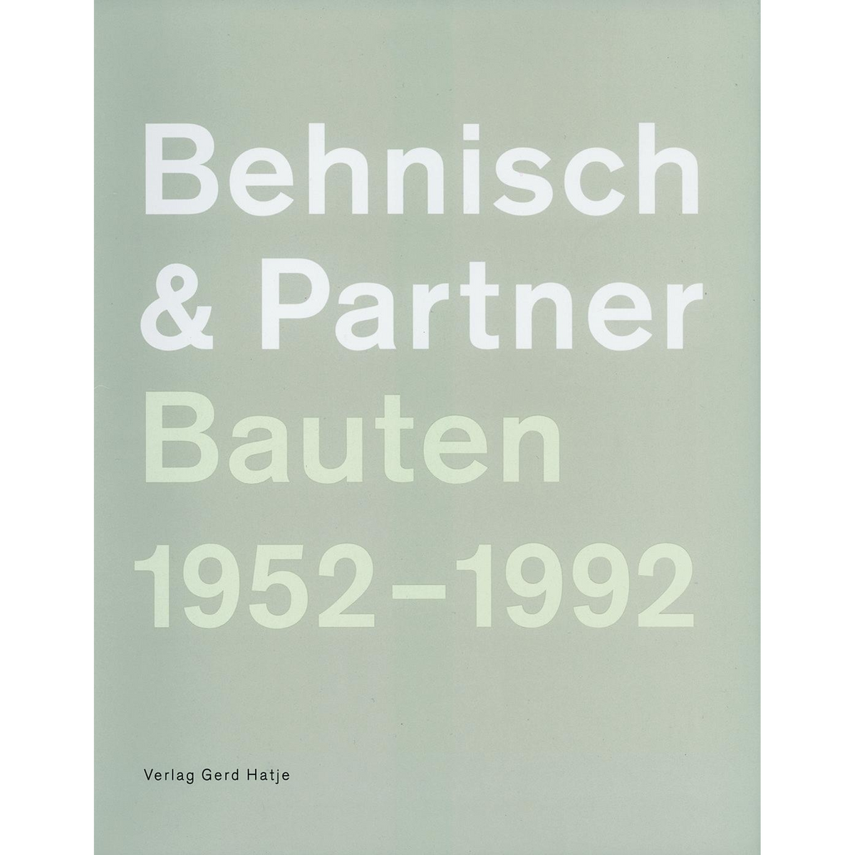 Coverbild Behnisch & Partner Bauten