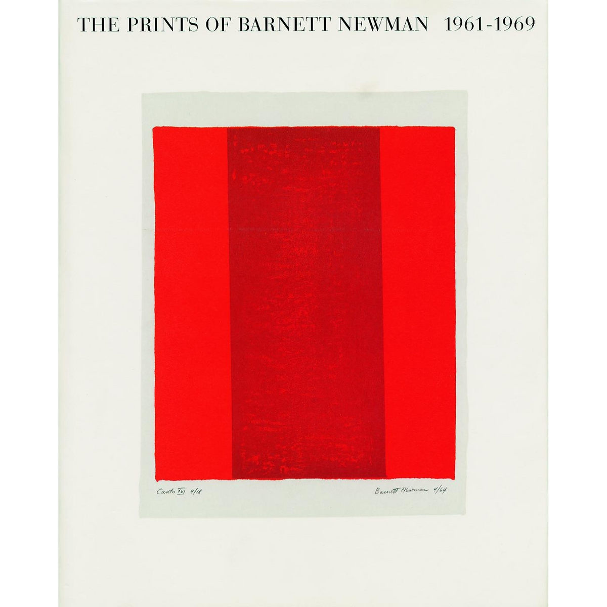 Coverbild The Prints of Barnett Newman