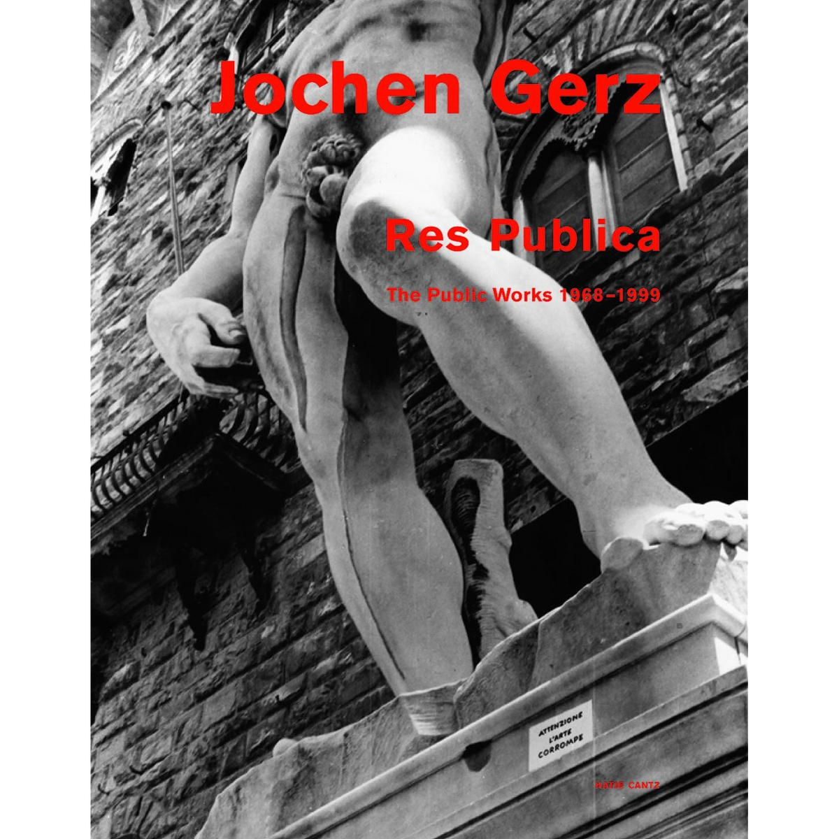 Coverbild Jochen Gerz. Res Publica