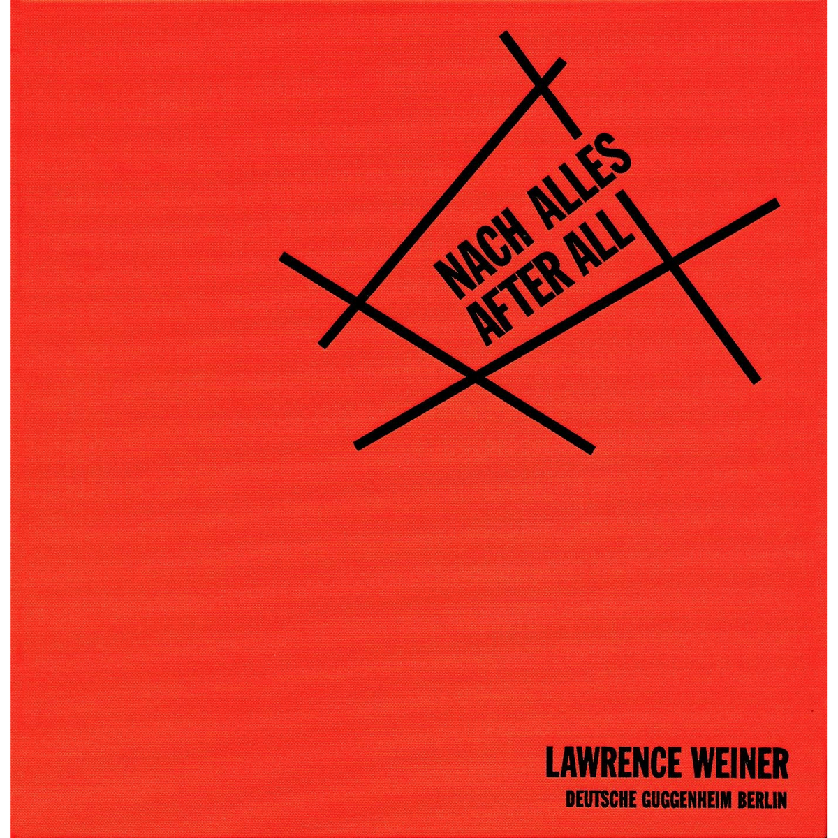 Coverbild Lawrence Weiner