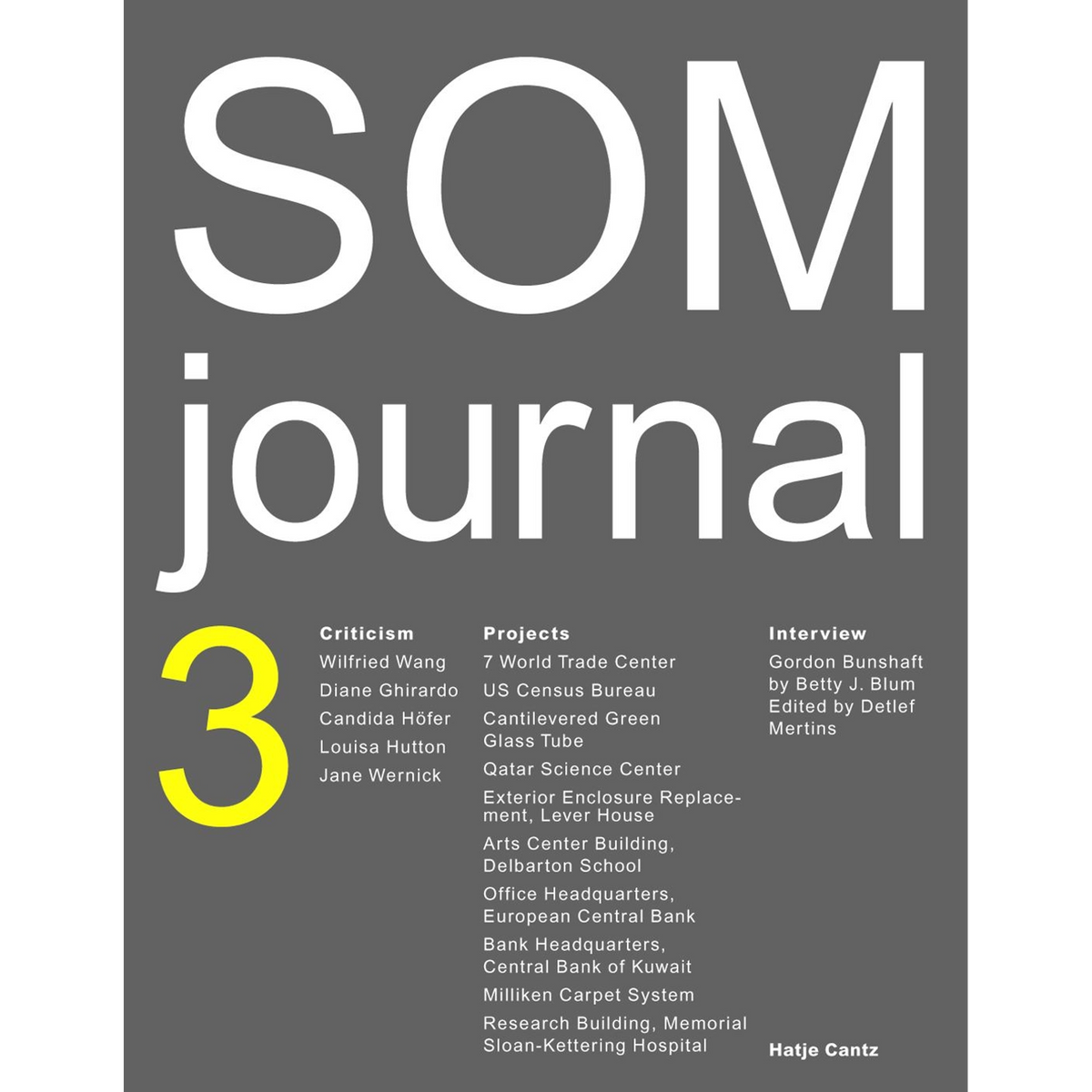 Coverbild SOM journal 3