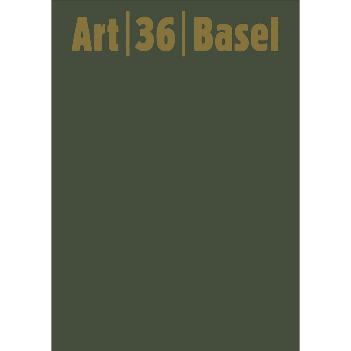 Coverbild Art 36 Basel