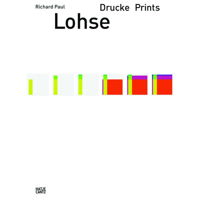 Cover Richard Paul Lohse. Prints