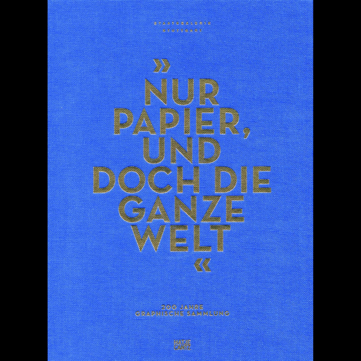 Coverbild "... Nur Papier, und doch die ganze Welt ..."