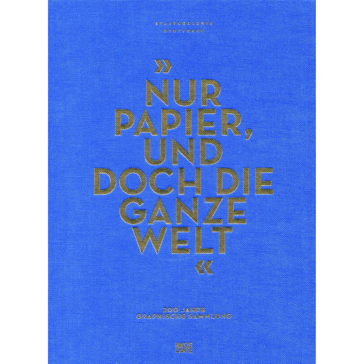 Coverbild "... Nur Papier, und doch die ganze Welt ..."