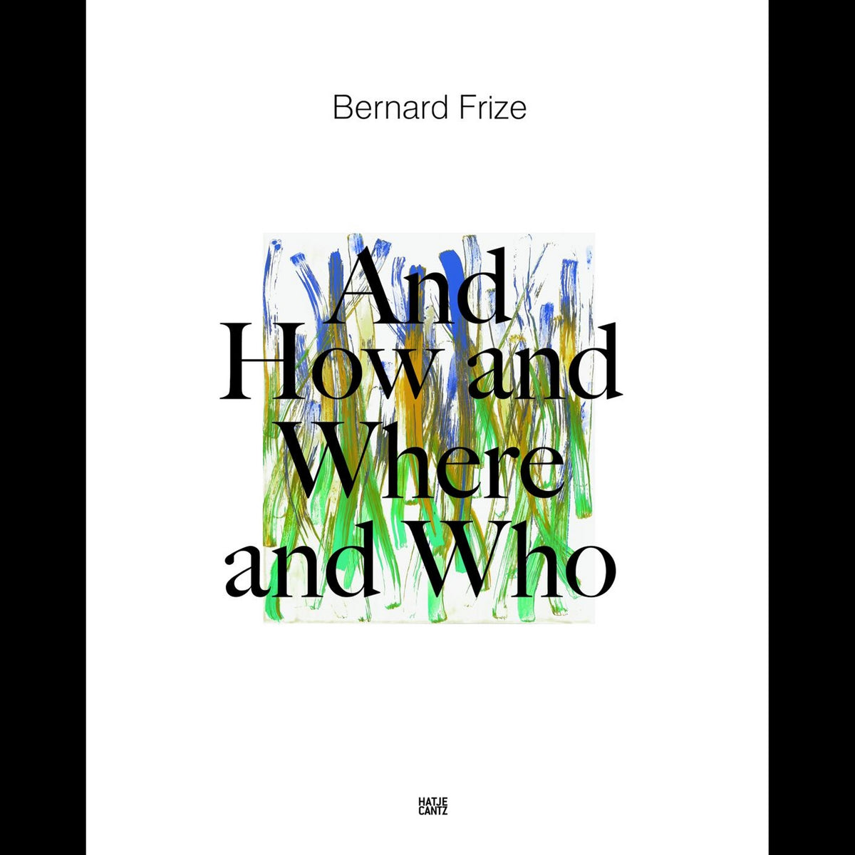 Coverbild Bernard Frize