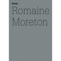 Ein graues Cover mit dem Namen Romaine Moreton in dünner schwarzer Schrift und der Nummer Nº020 darüber.