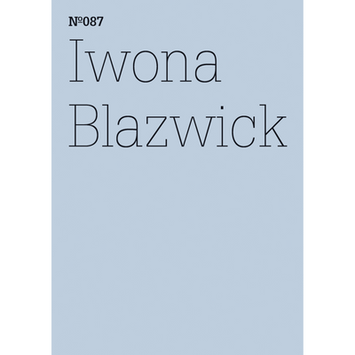 Cover Iwona Blazwick