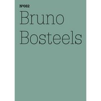 Ein salbeigrünes Cover, das in dünner schwarzer Schrift den Namen Bruno Bosteels zeigt. Darüber steht Nº082.