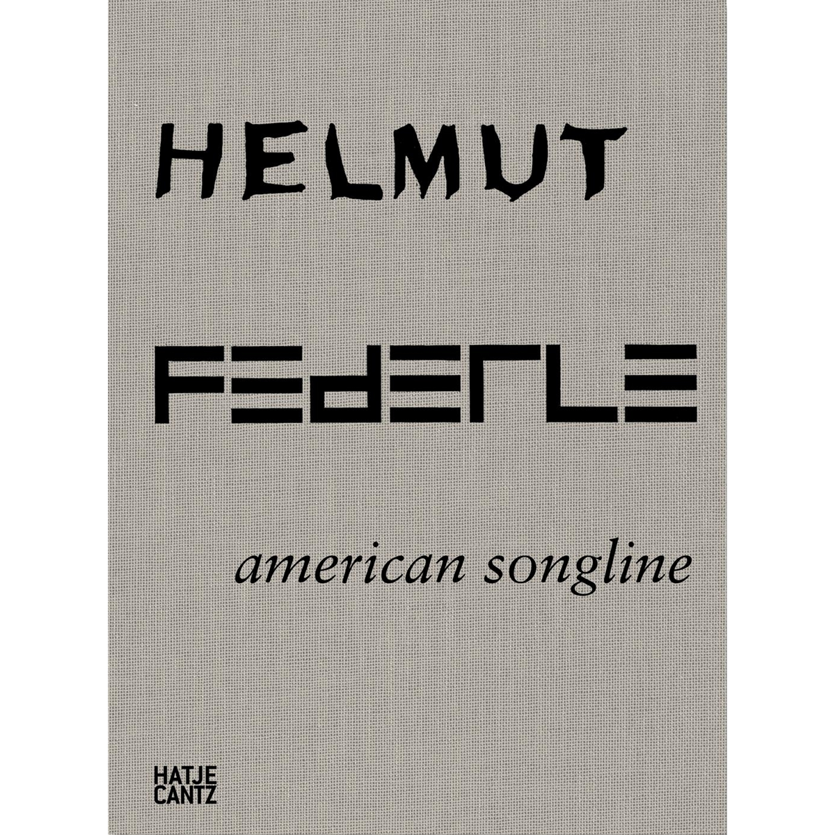 Coverbild Helmut Federle