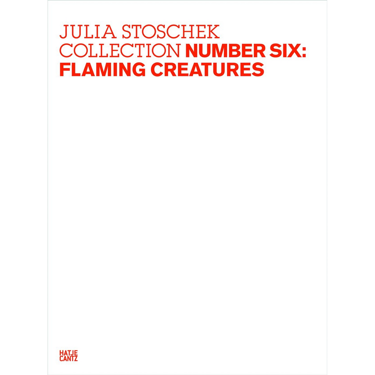 Coverbild Julia Stoschek Collection