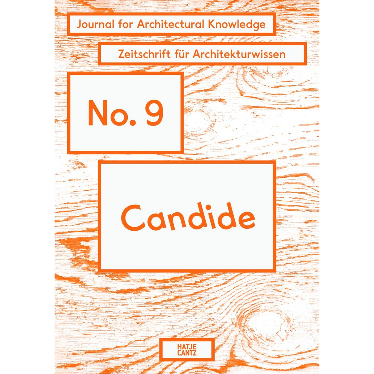 Coverbild Candide. Journal for Architectural Knowledge