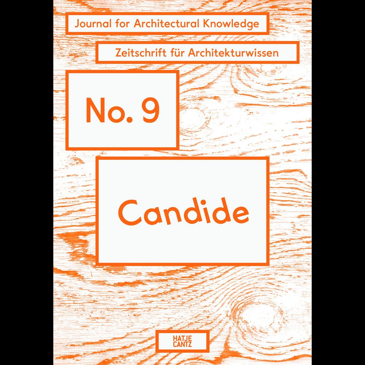 Coverbild Candide. Journal for Architectural Knowledge