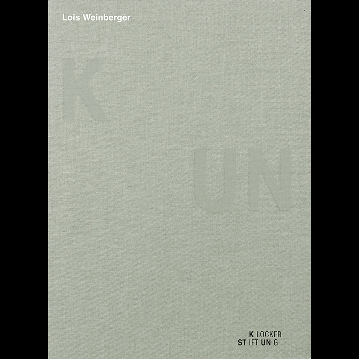 Coverbild Lois Weinberger