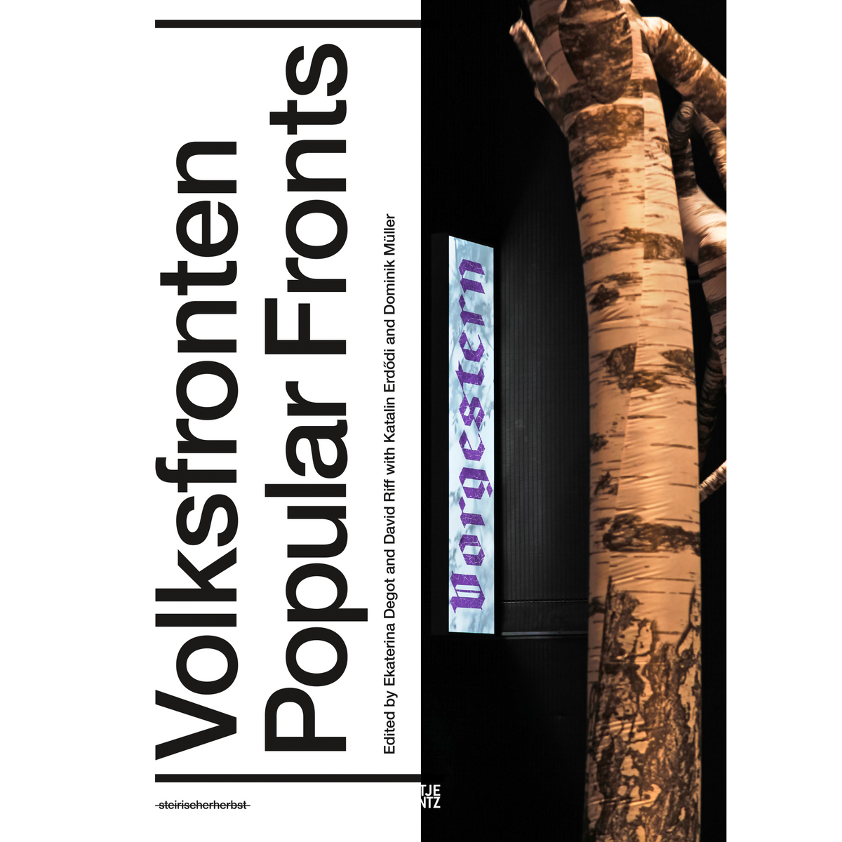 Coverbild Steirischer Herbst '18. Volksfronten | Popular Fronts