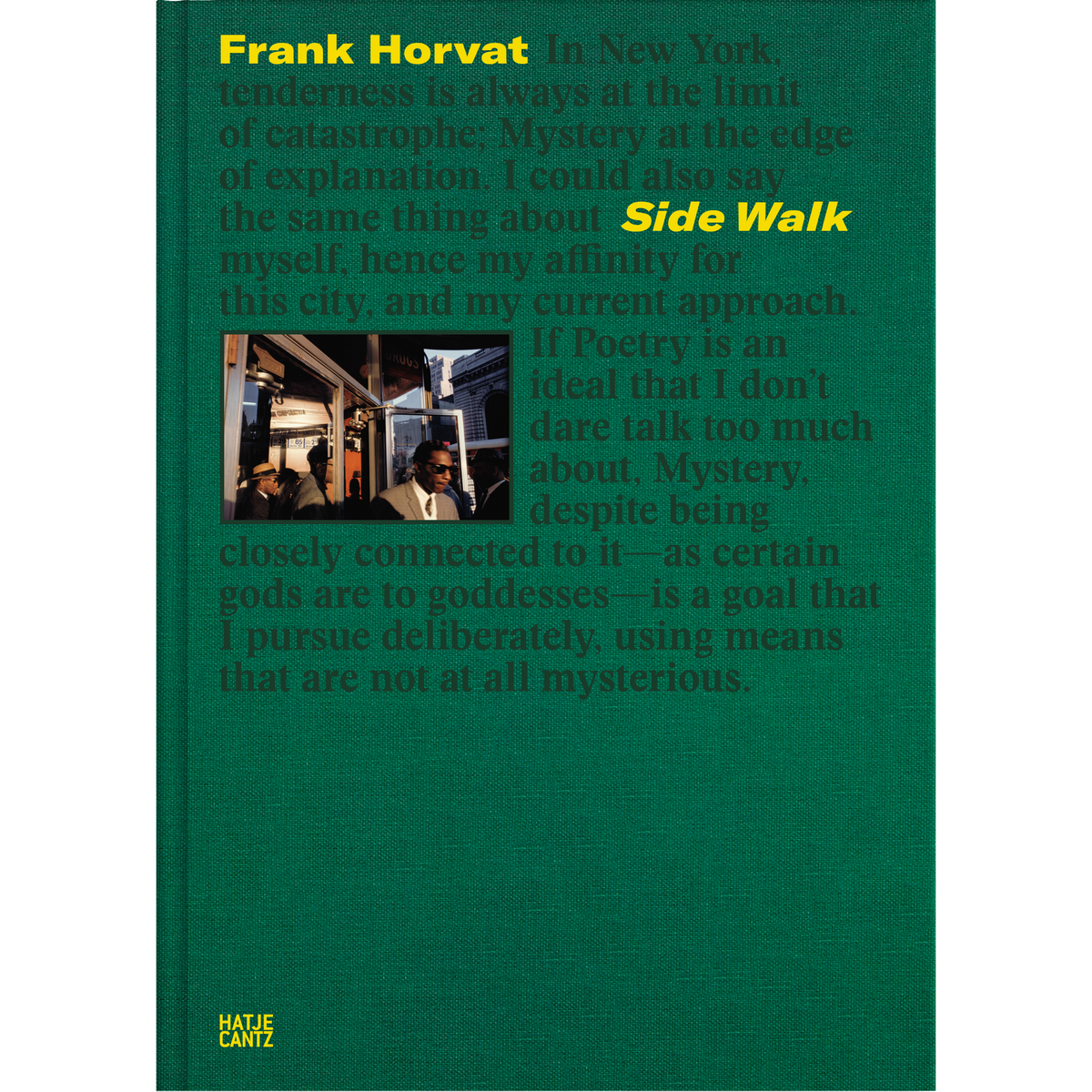 Coverbild Frank Horvat