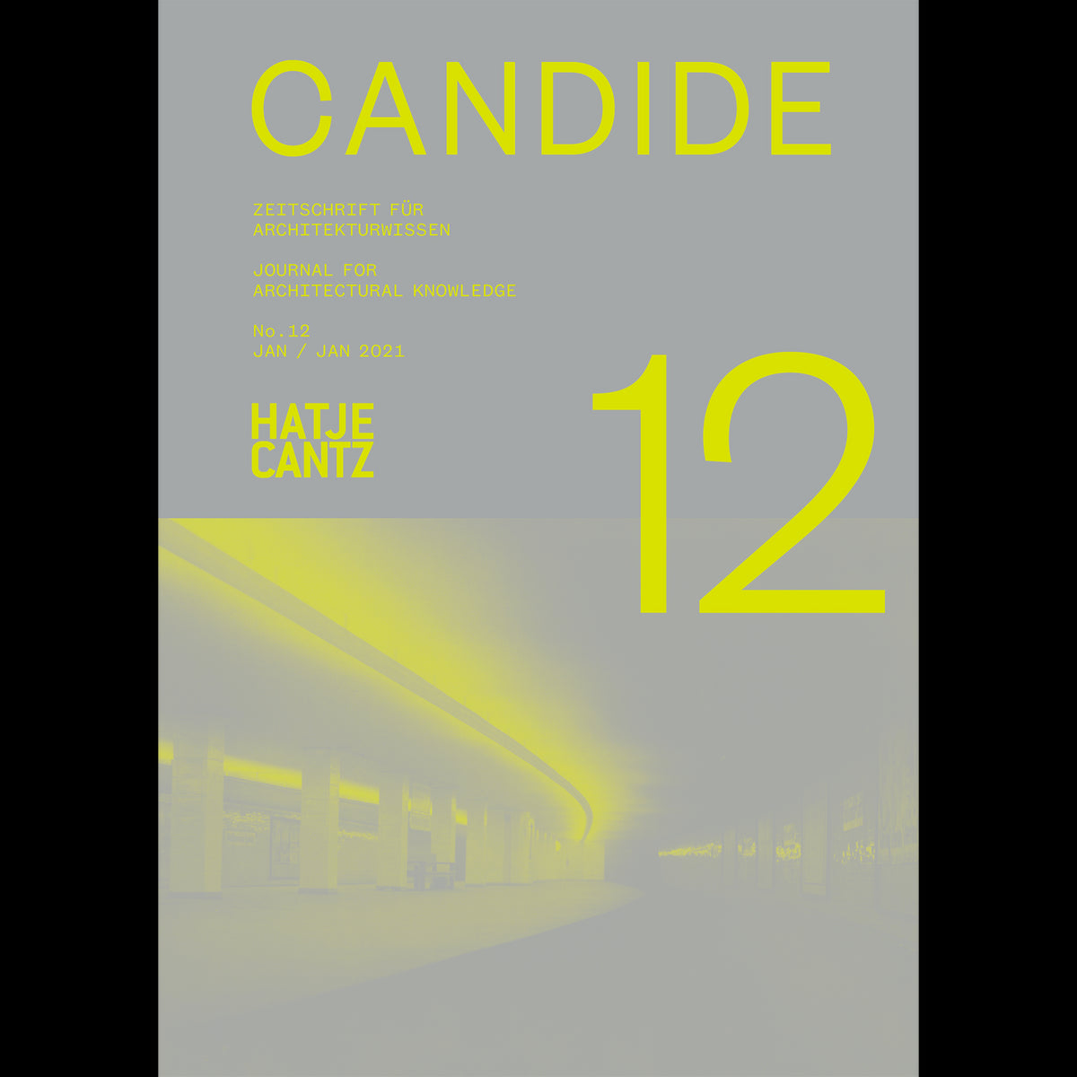 Coverbild Candide. Journal for Architectural Knowledge