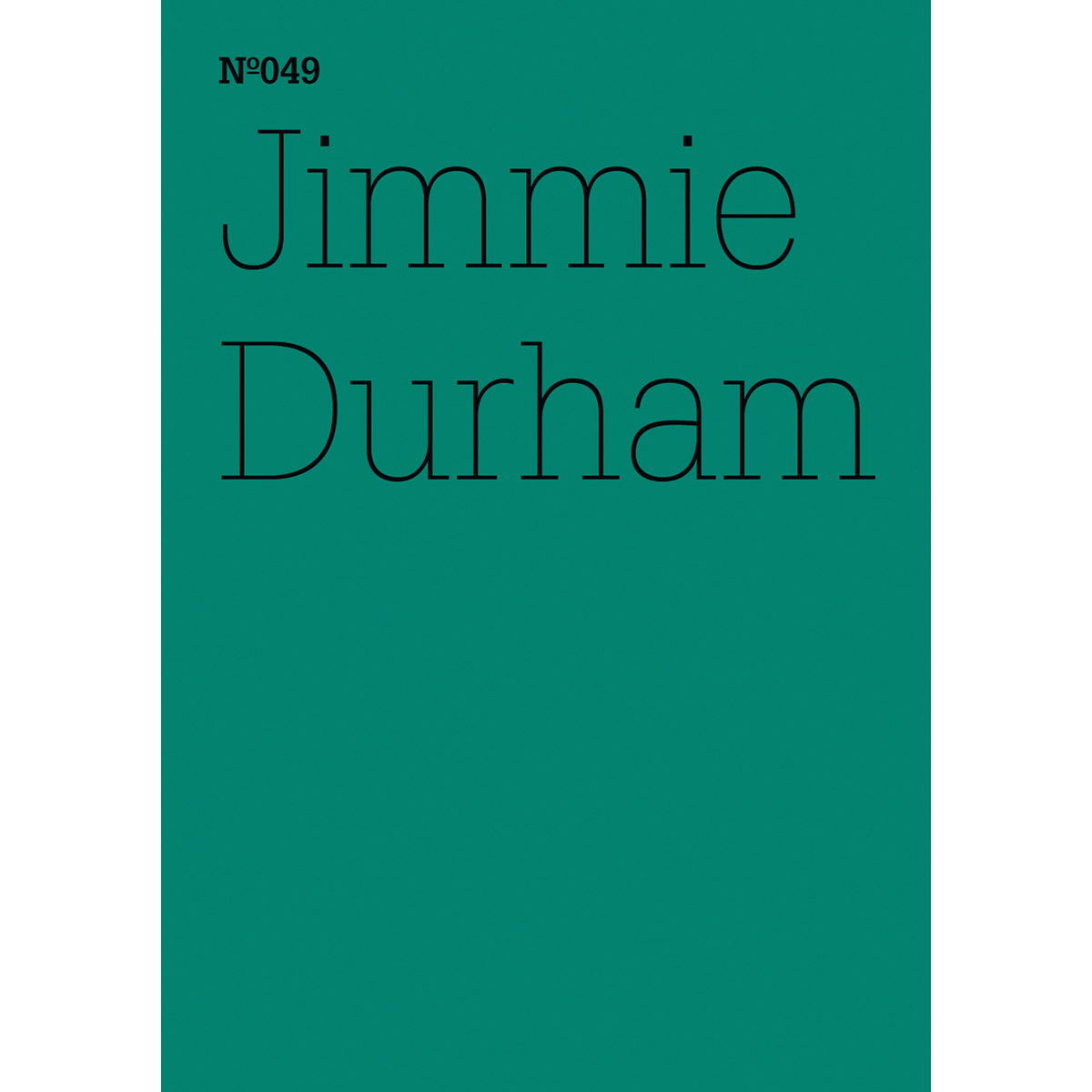 Coverbild Jimmie Durham