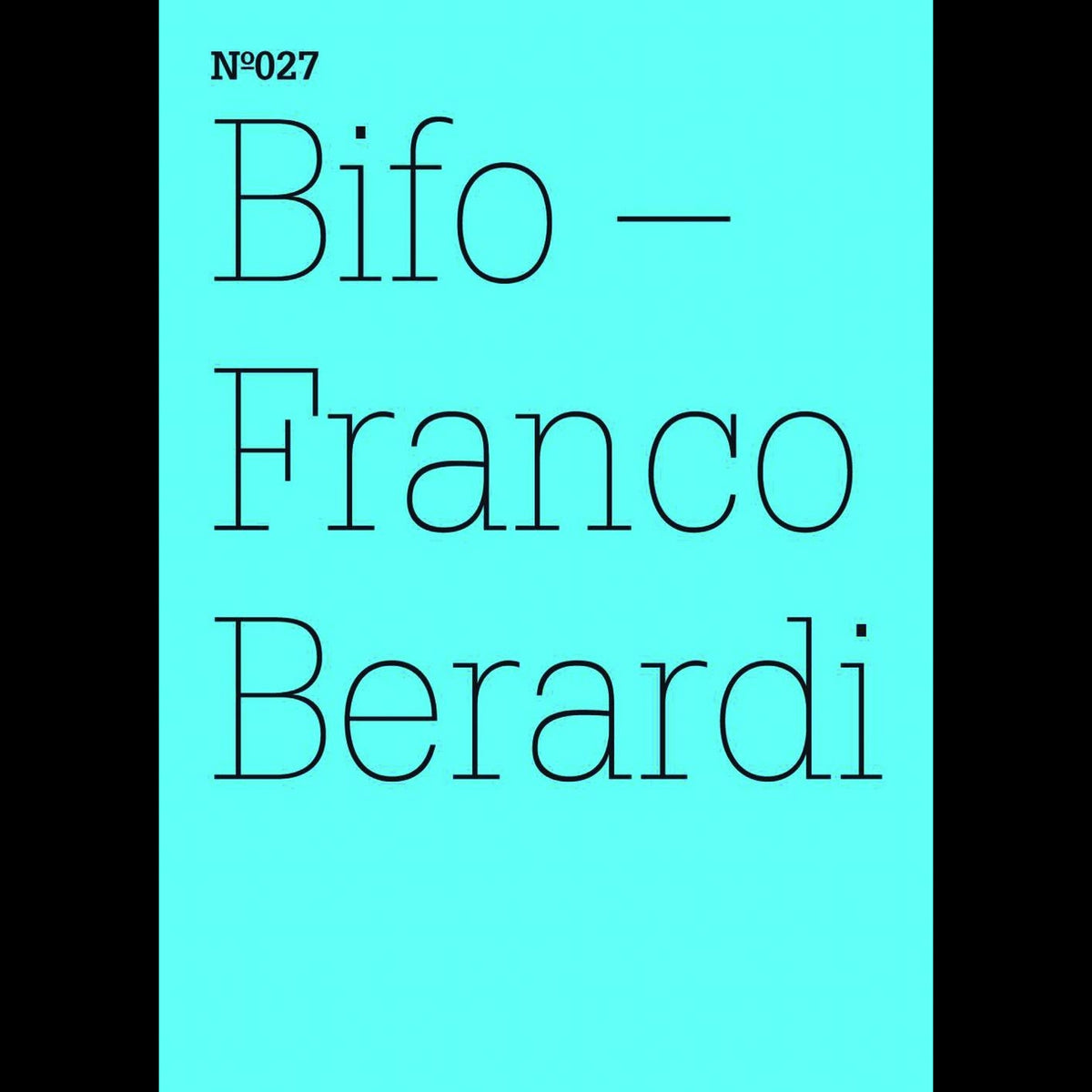 Coverbild Bifo - Franco Berardi