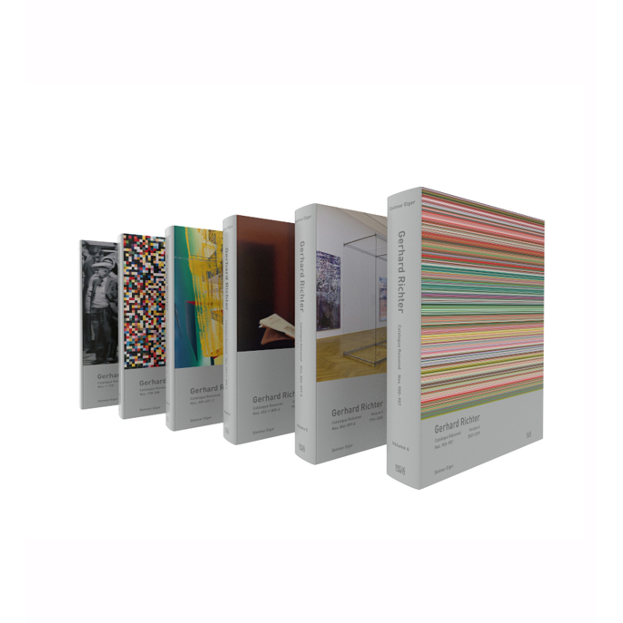 【 Gerhard Richter 】Catalogue Raisonne Gerhard Richter Catalogue Raisonné. Volume 1-6 | Hatje Cantz Verlag