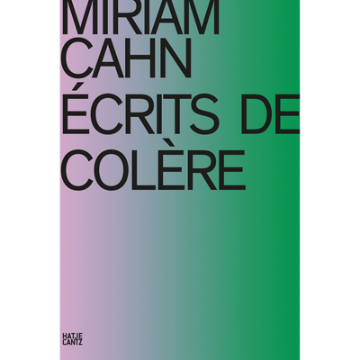 Cover Miriam Cahn