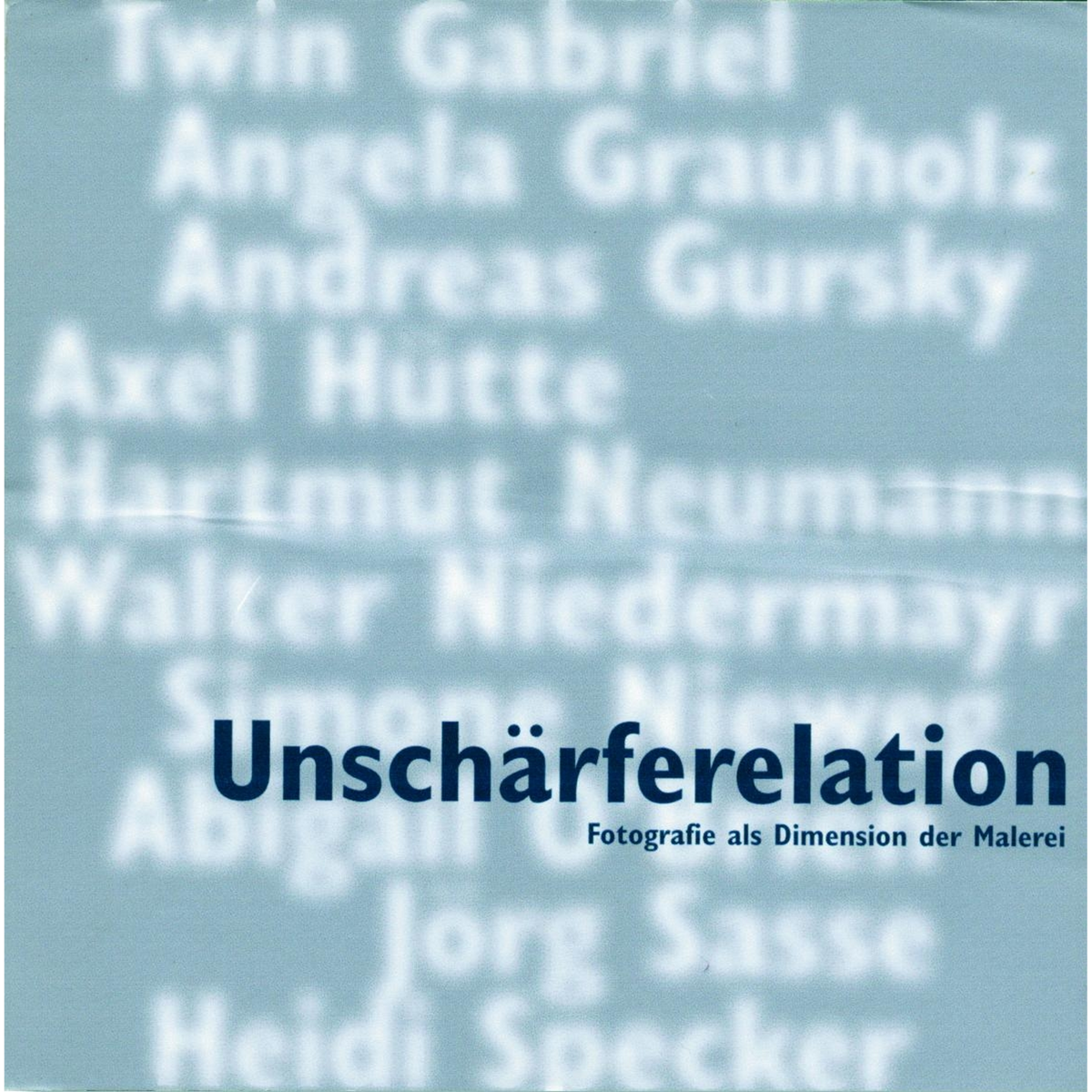 Coverbild Unschärferelation