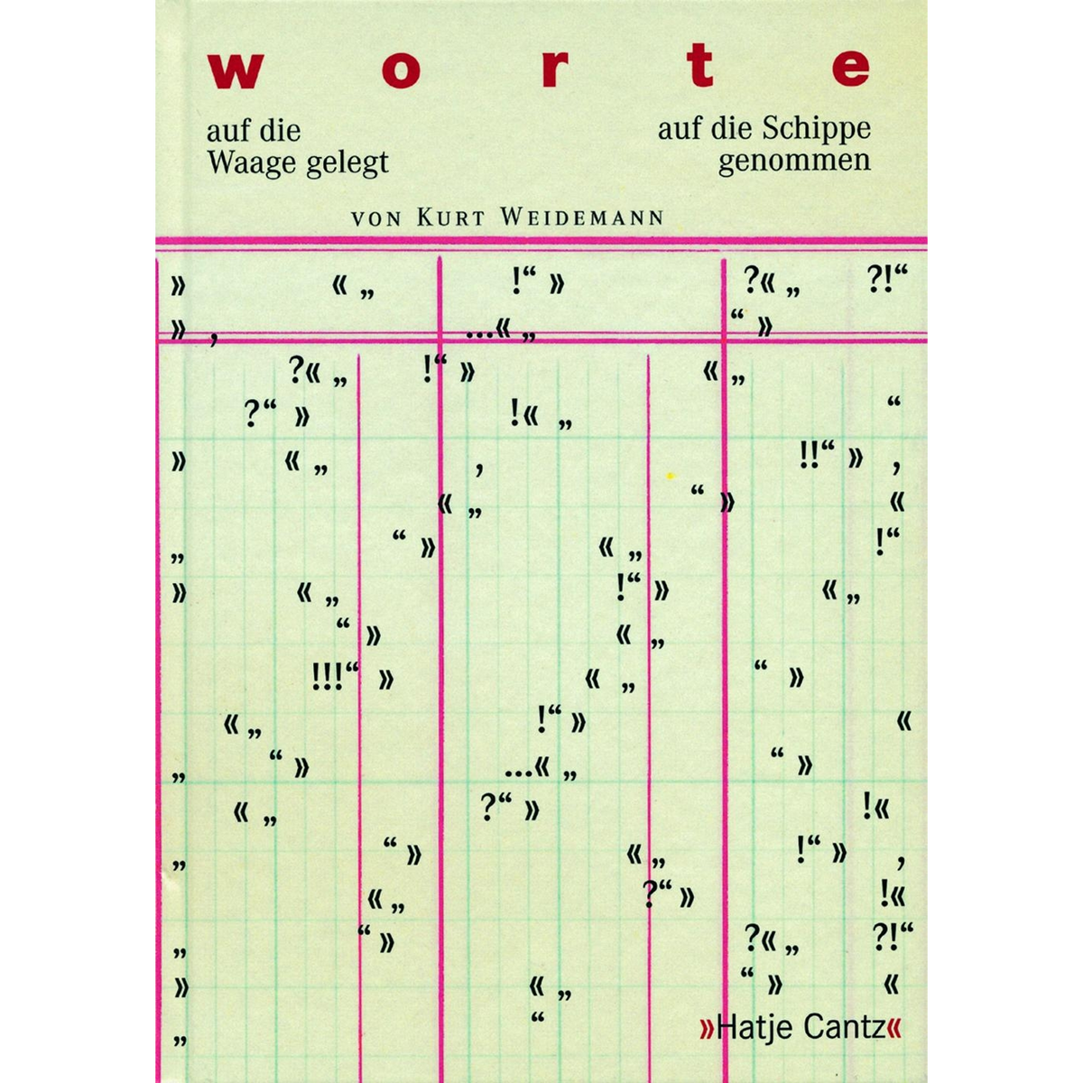 Coverbild Worte
