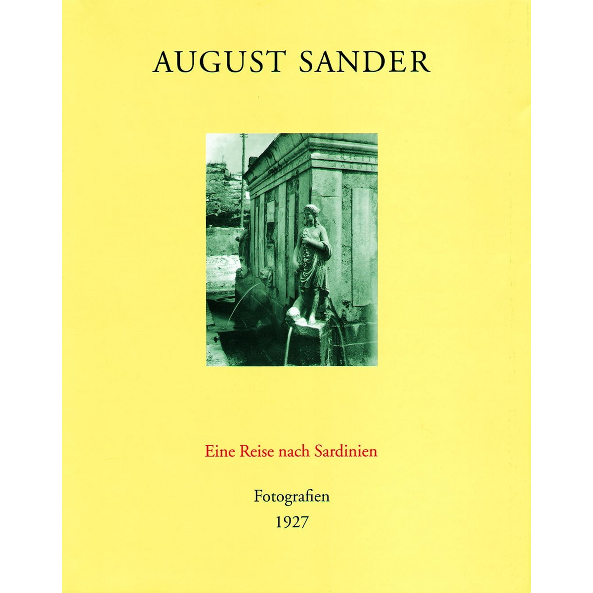 Coverbild August Sander