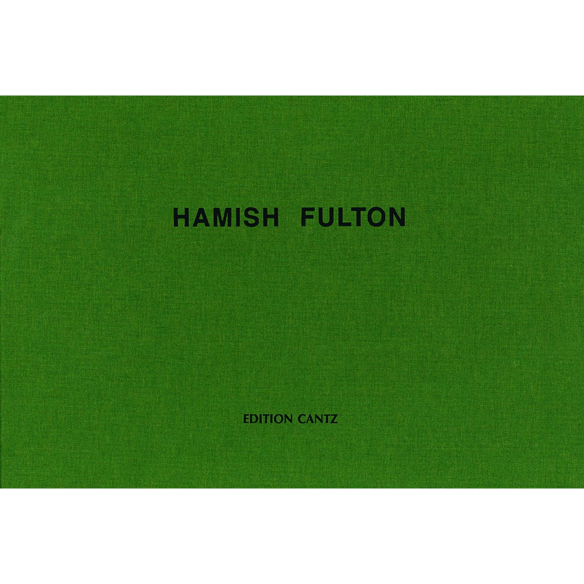 Coverbild Hamish Fulton