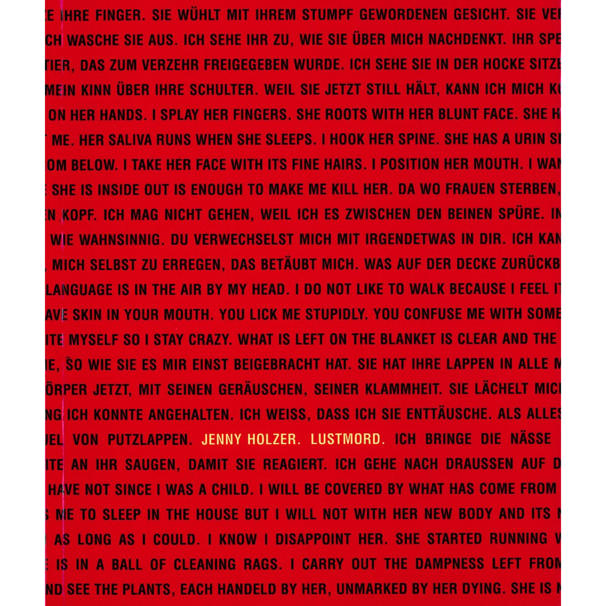 Coverbild Jenny Holzer