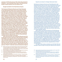 Eine Doppelseite aus einem Buch mit zweisprachigem Text. Die linke Seite ist auf Englisch, die rechte auf Deutsch. Beide Seiten haben Überschriften, Textabsätze und Fußnoten. Die Seitenzahlen 36 und 37 sind unten sichtbar.